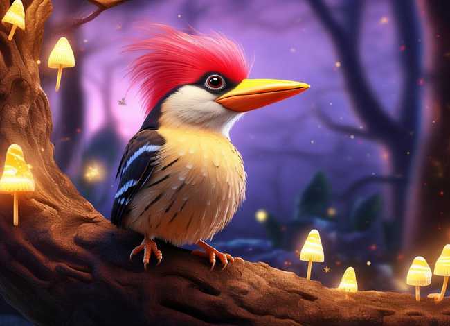 啄木鸟童话故事 - 啄木鸟童话图片