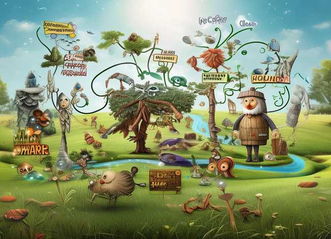 稻草人故事的思维导图（稻草人故事的思维导图简单）