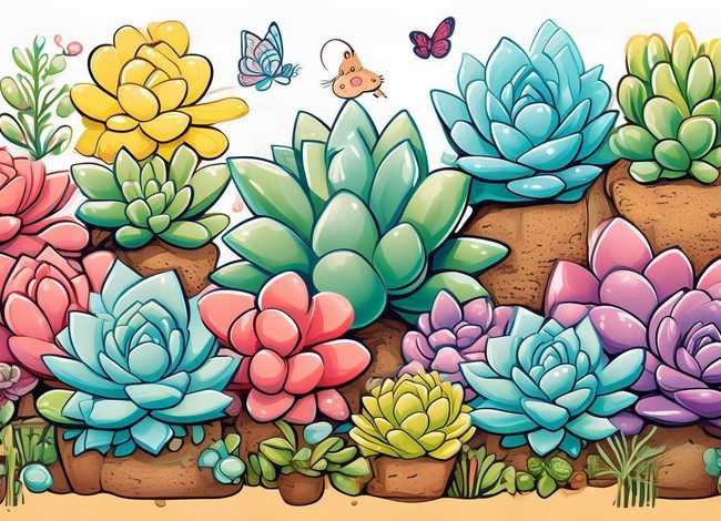 儿童绘本多肉、儿童绘本多肉怎么画