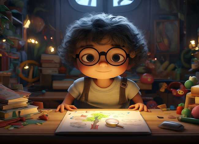 儿童近视故事动画；近视眼故事动画片