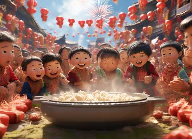 关于过年儿童的故事简短 - 过年的故事简短幼儿