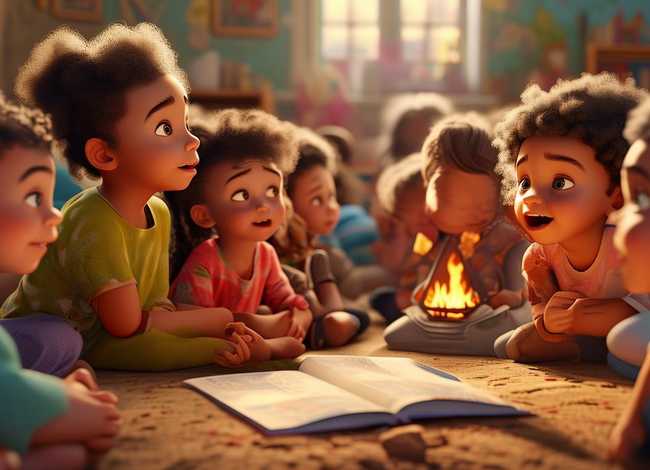 有感情的故事儿童；有感情的故事幼儿园