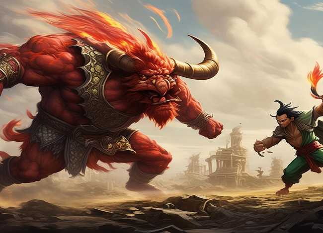 牛魔王大战孙悟空儿童故事；孙悟空大战牛魔王故事西游记