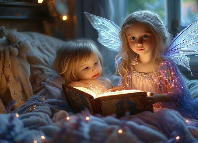 儿童故事精灵的故事 - 精灵的睡前故事