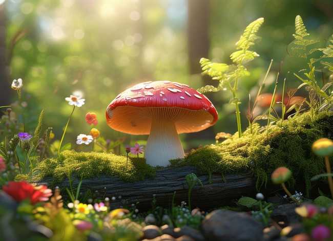 小蘑菇的绘本故事（小蘑菇的绘本故事内容）