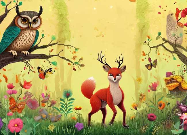 动物童话故事图可以怎么画、动物故事的画怎么画