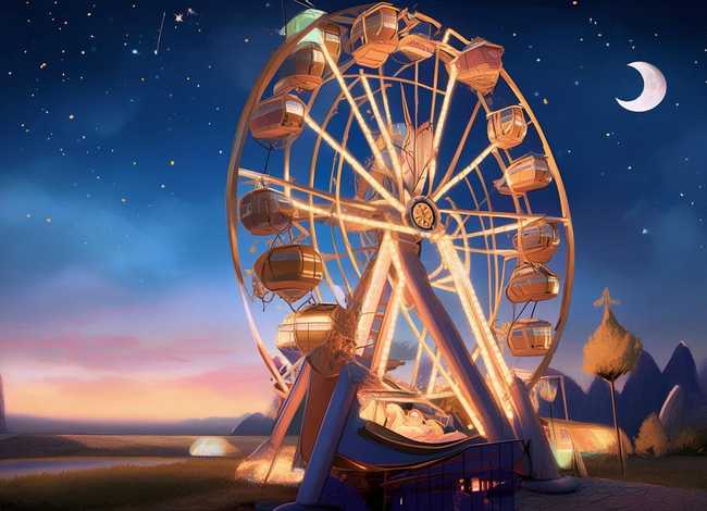 摩天轮的童话故事；摩天轮的睡前故事