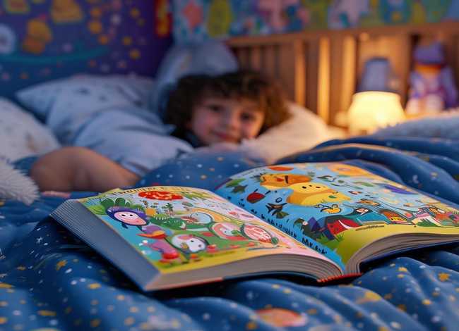 睡前小故事儿童图文 - 睡前小故事带图