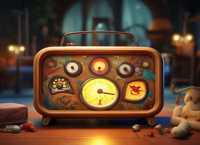 儿童故事收音机里的故事 - 收音机的幼儿故事