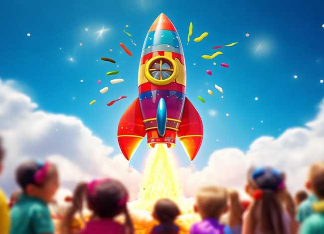 幼儿故事火箭发射，幼儿故事火箭发射图片