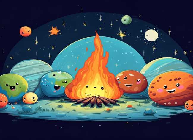 八大行星的幼儿小故事 八大行星的幼儿小故事简短