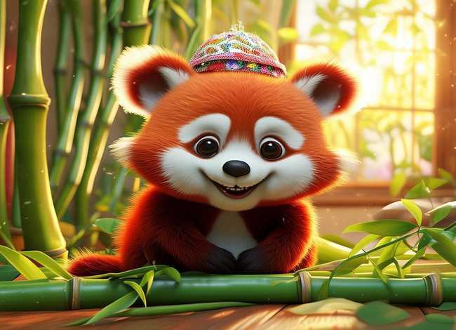 儿童故事小熊猫吃竹子、小熊猫吃竹子故事睡前故事