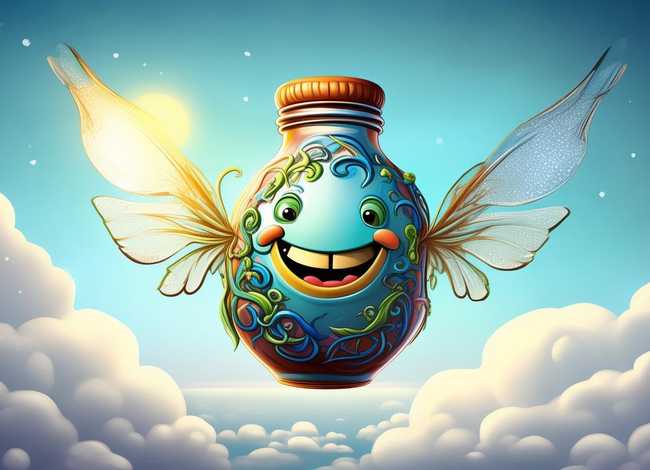 儿童想象会飞的酒坛图片 儿童想象会飞的酒坛图片大全