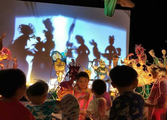 儿童影子戏；儿童影子戏大闹天宫