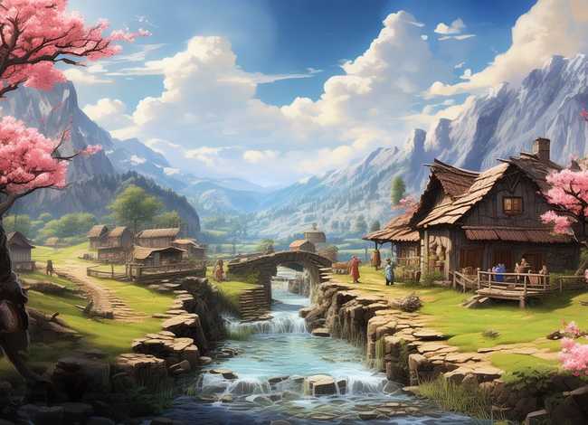 桃花源的故事500字左右、桃花源的故事500字左右怎么写