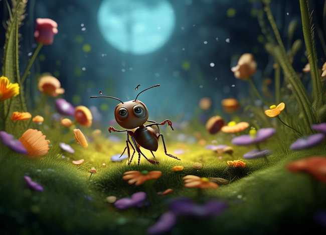 儿童睡前故事小蚂蚁的故事；睡前故事小蚂蚁奇遇记