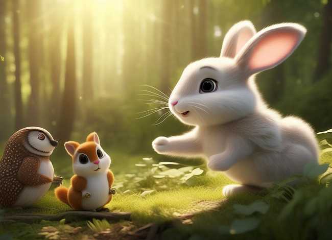 小兔交朋友故事绘本（小兔交朋友故事绘本视频）