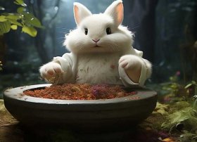 玉兔捣药的完整儿童故事 - 玉兔捣药的故事全文