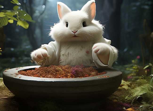 玉兔捣药的完整儿童故事 - 玉兔捣药的故事全文