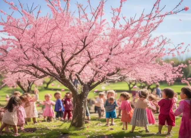 桃花的儿童诗（关于桃花的儿歌童谣）