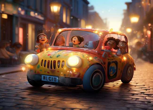 小汽车 故事（小汽车故事睡前故事音频）