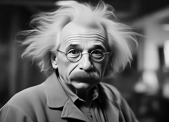 爱因斯坦的简单画像（爱因斯坦的简单画像图片）