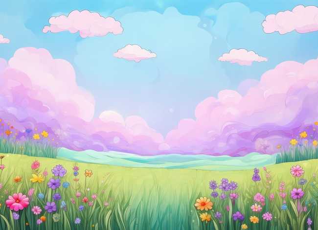 色彩儿童画，色彩儿童画背景颜色怎么调色