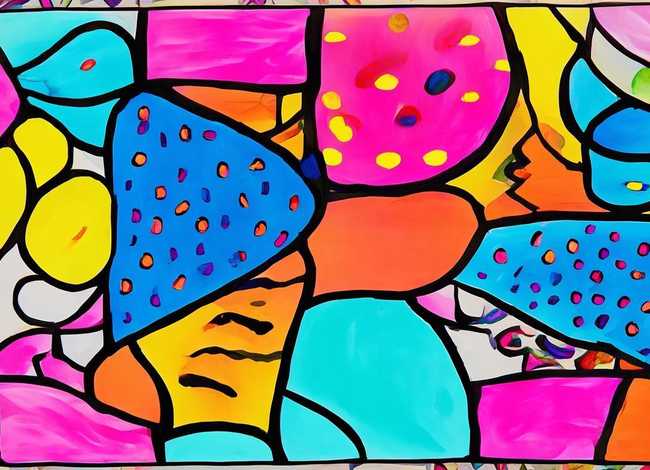 儿童画花纹图案 儿童画花纹图案简单