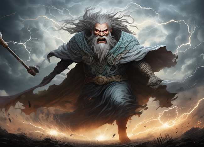 儿童经典神话故事雷公 中国古代神话故事 雷公