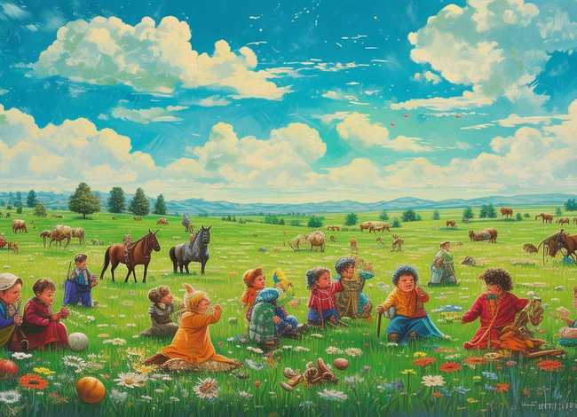 草原故事儿童歌曲，草原儿童歌曲大全100首草原