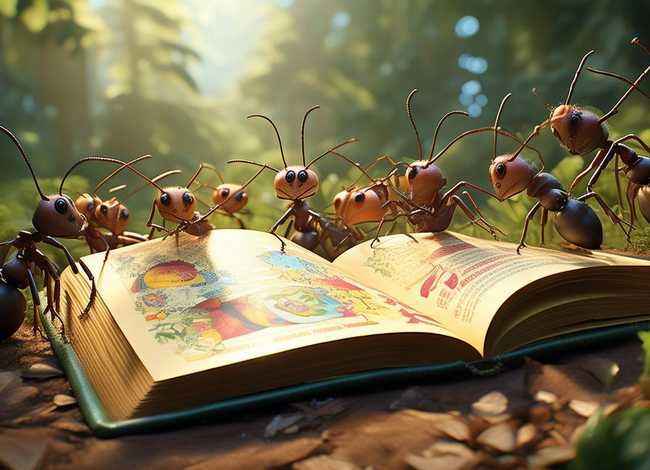 蚂蚁的故事 绘本（蚂蚁的故事绘本讲的什么意思）