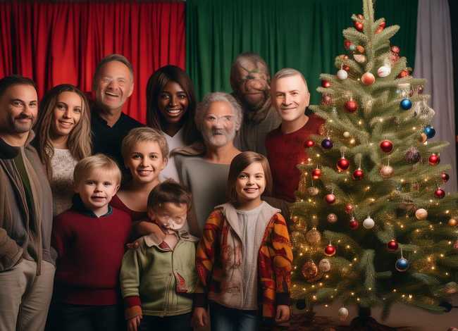 影棚圣诞摄影、影棚圣诞摄影图片