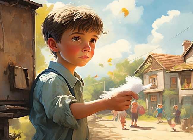 少儿讲鸡毛信的故事怎么讲（少儿讲鸡毛信的故事怎么讲的）