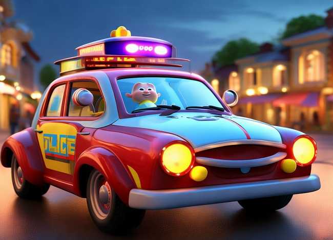 儿童故事警车（警车的故事 幼儿睡前）