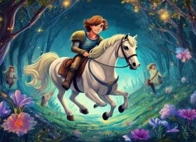 格林童话故事图文绘画 - 格林童话图片绘画大全