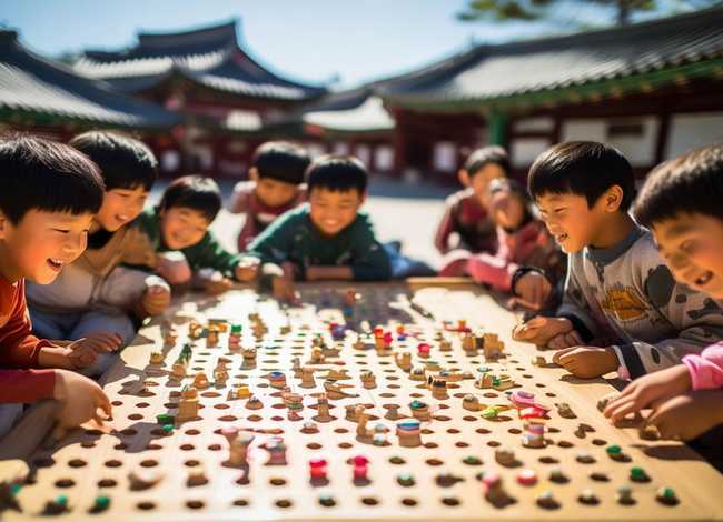 韩国儿童传统故事 - 韩国儿童传统游戏