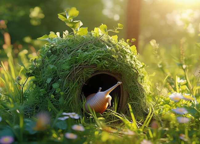 小蜗牛的家儿童故事，小蜗牛的家的故事