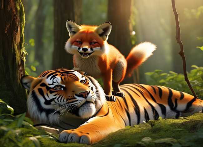 幼儿故事狐假虎威教案 - 幼儿园故事狐假虎威教案