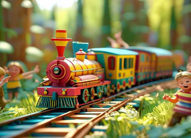 儿童故事迷你小火车 小火车幼儿故事