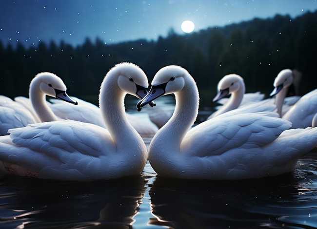 儿童故事野天鹅的故事，野天鹅的故事下集