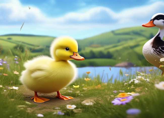 小鸭子的故事英语（小鸭子的故事英语版）