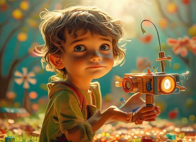 儿童发明故事、儿童发明图画