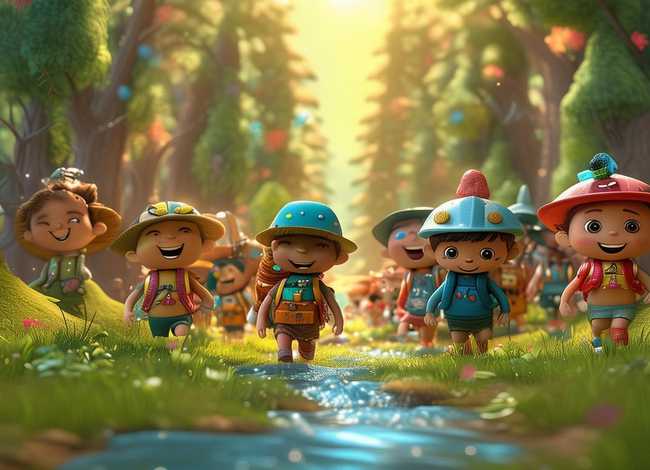 儿童探险故事 - 探险幼儿故事 儿童探险故事 - 探险幼儿故事