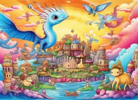 故事大全儿童画画；故事绘画作品大全