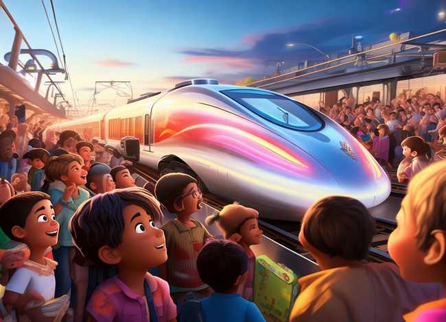 高铁的故事儿童文字，高铁的故事作文800字