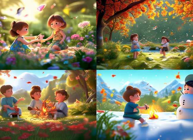 幼儿故事四季的视频（幼儿故事四季的视频怎么拍）