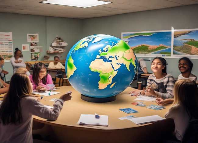 地球的故事视频教学、地球的故事教学设计课堂实录