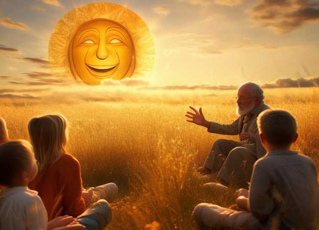 关于太阳的故事传说（关于太阳的故事传说50字）