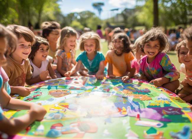 一起玩的儿童戏剧故事梗概（一起快乐的玩游戏绘本故事）