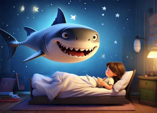 宝宝睡前故事鲨鱼故事；宝宝睡前故事鲨鱼故事免费听